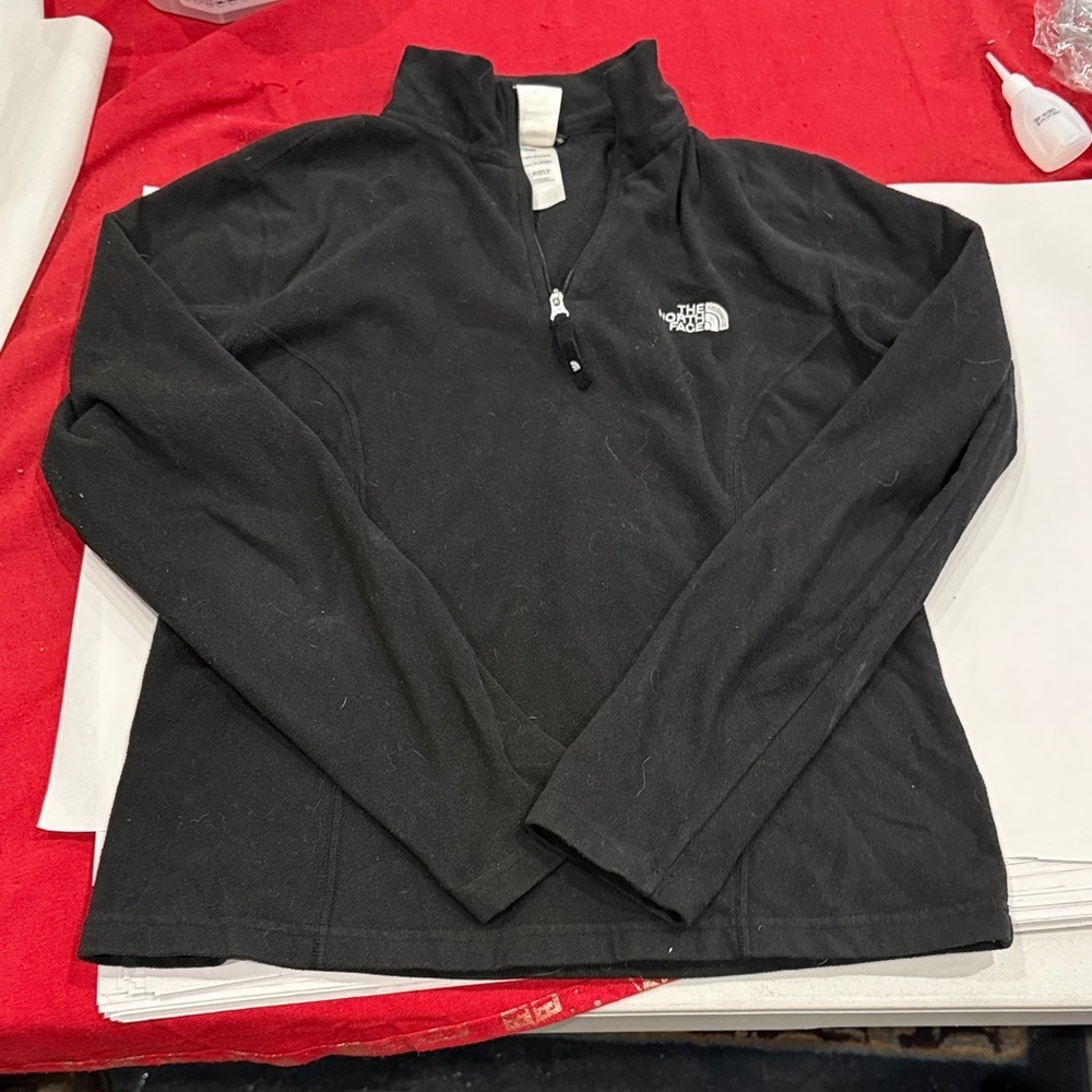 The North Face Black Half-Zip Fleece